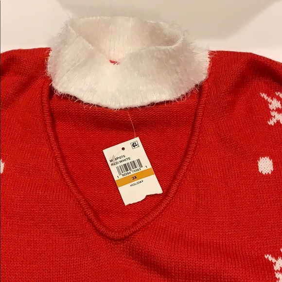 NWT Planet Gold #Fam Christmas Sweater Plus Size - Picture 3 of 5